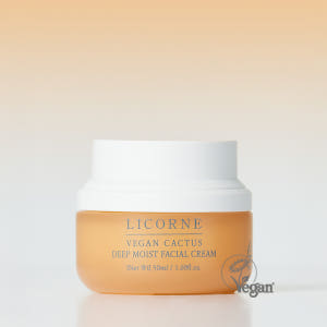 비건 선인장 딥 모이스트 수분크림 50ml 모공수축 & 촉촉 피부 진정 솔직 후기 | 피부 타입별 분석 - 상품 이미지 1