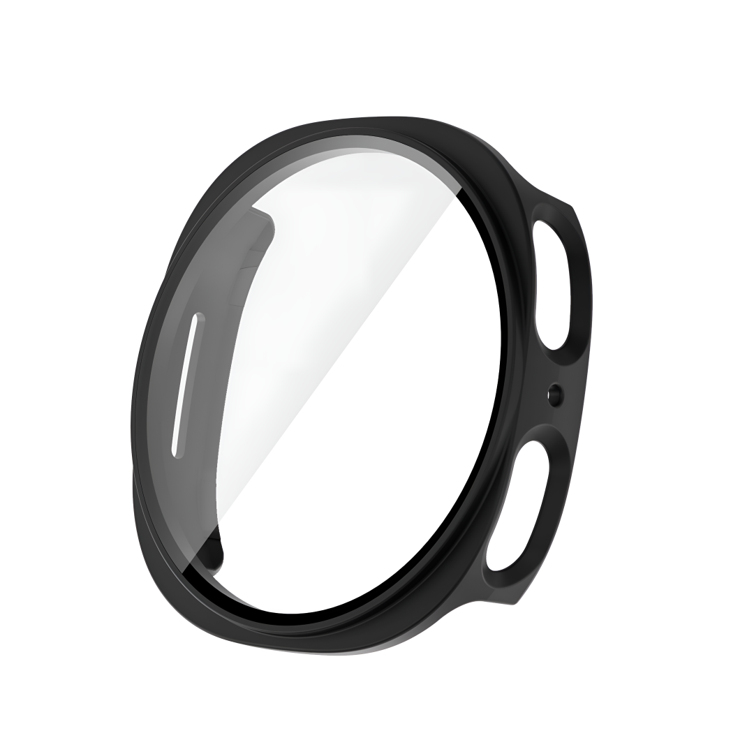 갤럭시워치8 9H 강화유리 보호 케이스 풀커버 일체형 하드 커버 40mm 44mm 호환 - 상세 이미지 2