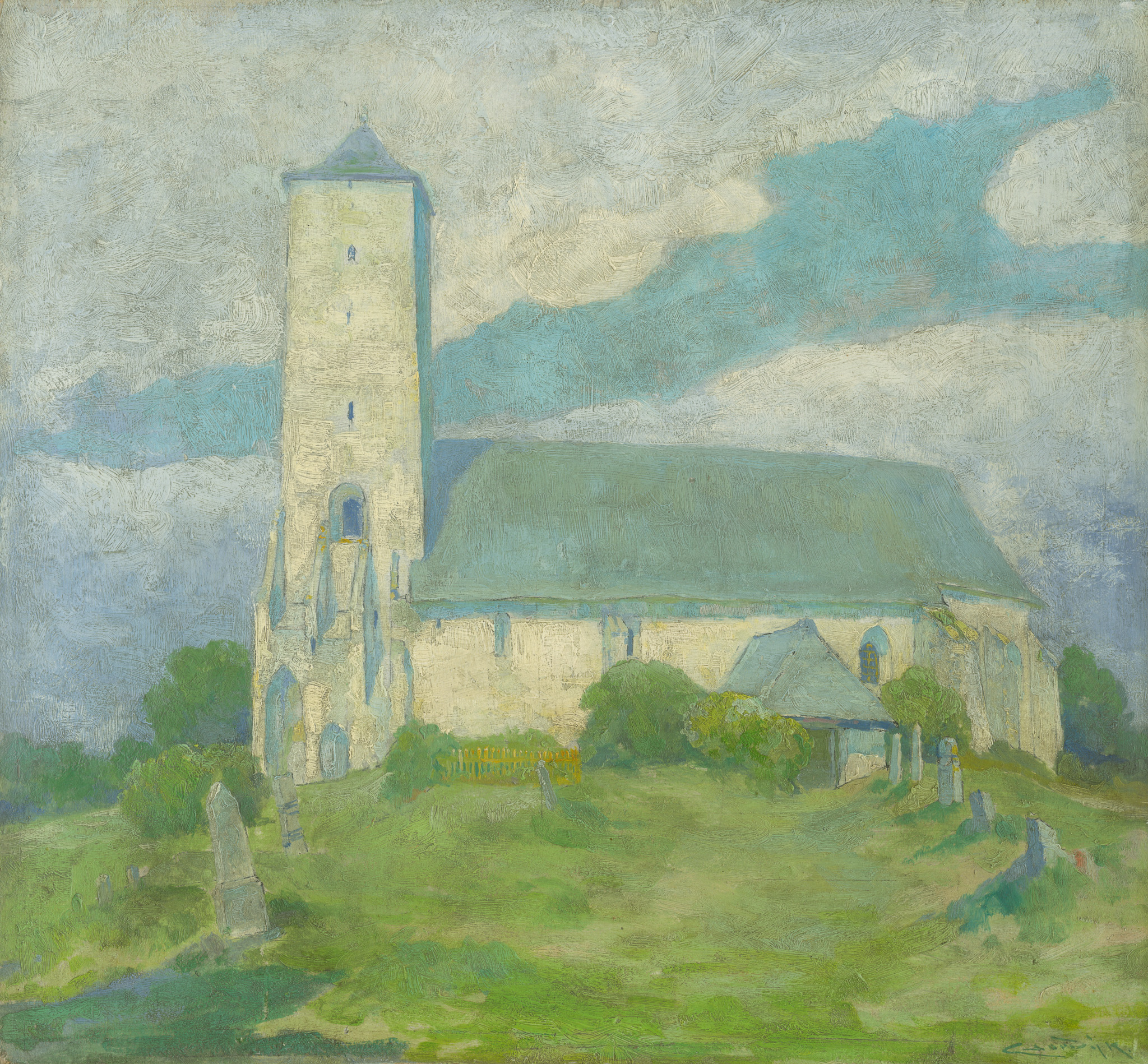 Church in Svinica 원본비율 아트포스터 초르다크 - 상품 이미지