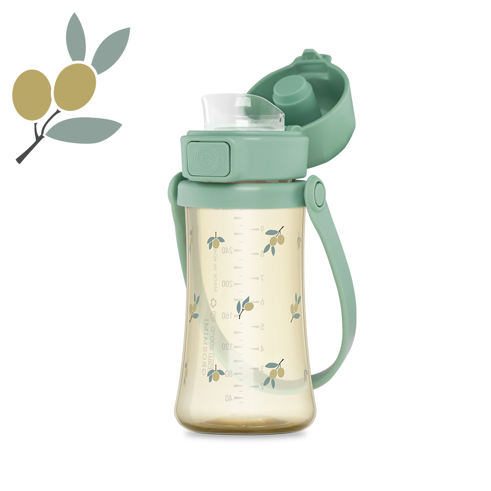그로미미 아기텀블러 어린이물병 PPSU 원터치