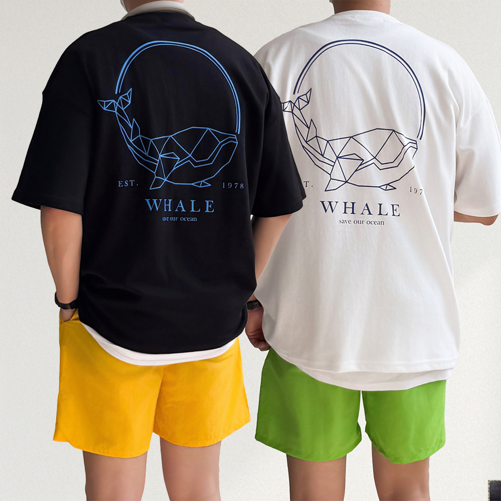 1+1 쿨반팔티 남자여름반팔티 - 상세 이미지 2