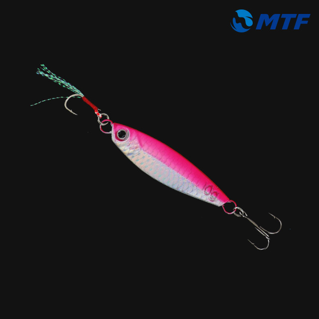 MTF 막 물어 프리즘 메탈지그 어시스트훅 트레블훅 세트 핑크, 30g - 상품 이미지