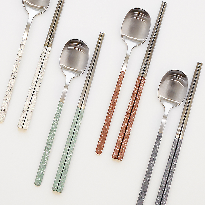 [단독]메종치비네 도티 4인 수저세트(숟가락 4P+젓가락 4P)