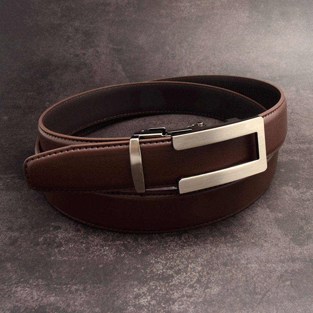 남자 가죽벨트 자동벨트 버클 오픈스퀘어