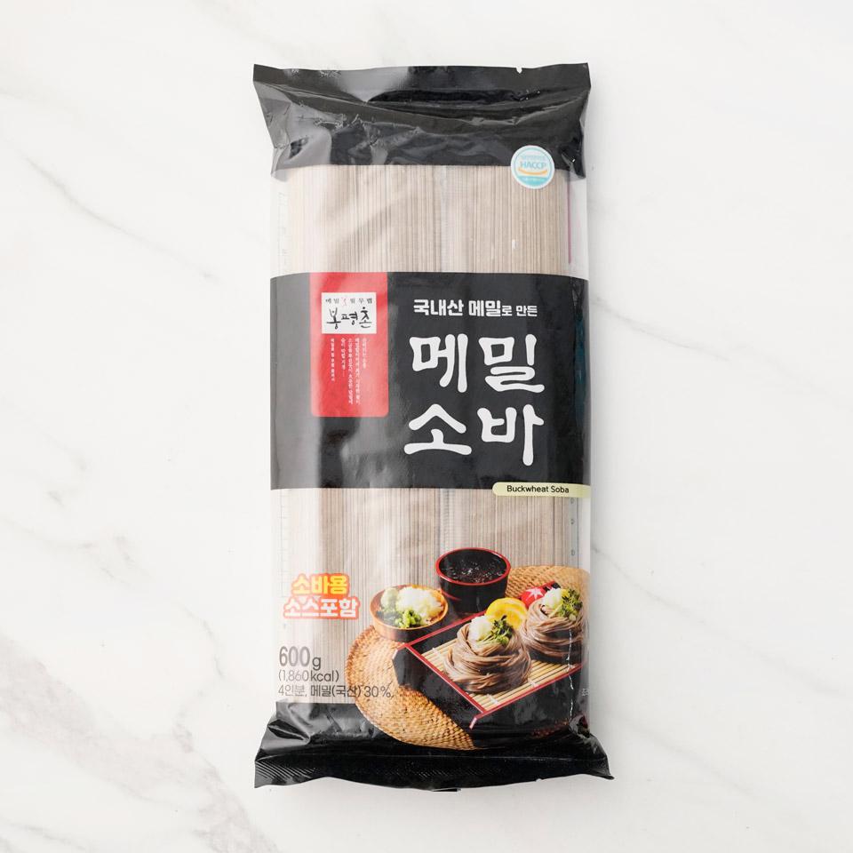 메가마트 봉평촌 메밀소바 600g