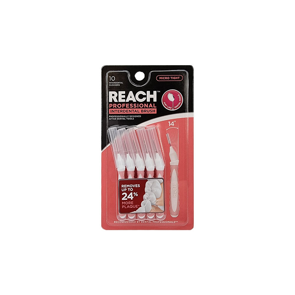 리치 치간칫솔 10개입 MICRO TIGHT 0.6mm - 상품 이미지