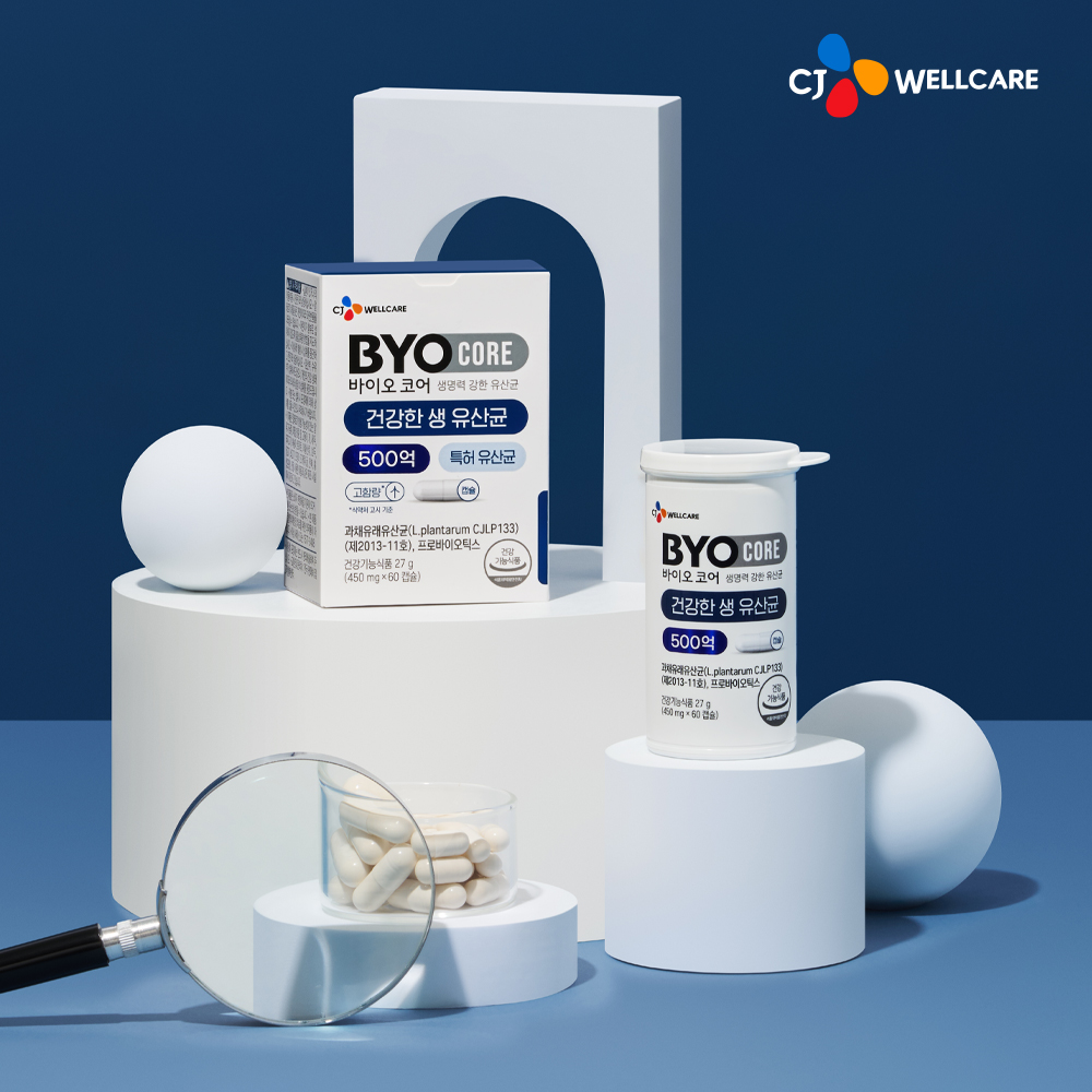 CJ 바이오코어 500억 보장 부자 최화정 유산균 상온보관 프로바이오틱스 60캡슐, 1개