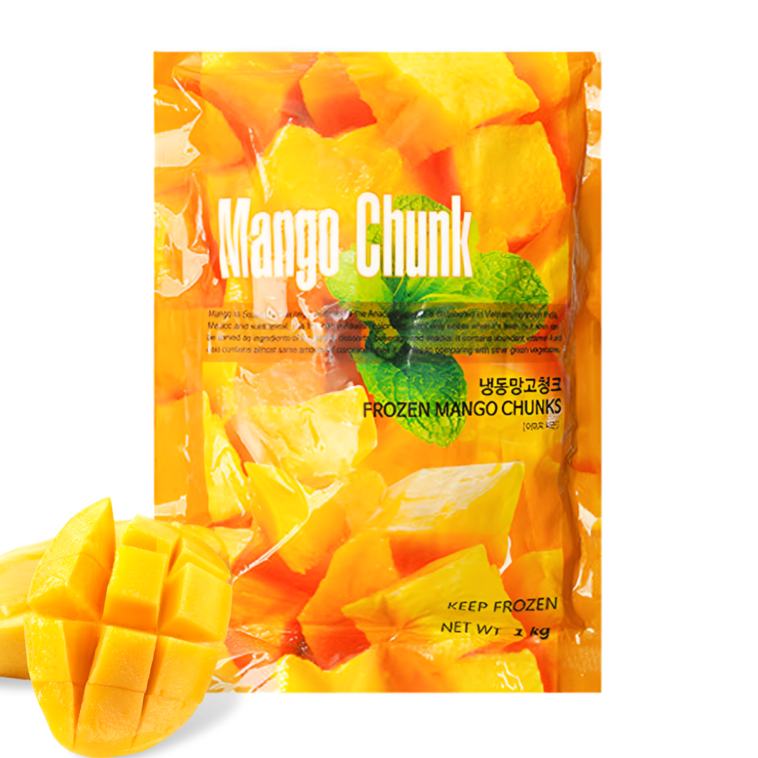 선인 냉동 망고 다이스 1kg(아이스박스 무료) 청크 과일 빙수 카페 음료 스무디 에이드 주스 쥬스