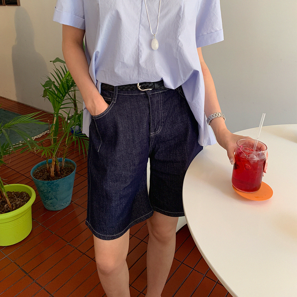 맥크린 데님 쇼츠 - 상세 이미지 5