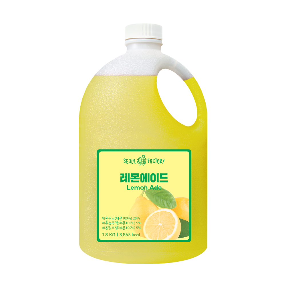 서울팩토리 레몬 에이드 1.8kg 베이스 - 상세 이미지 2