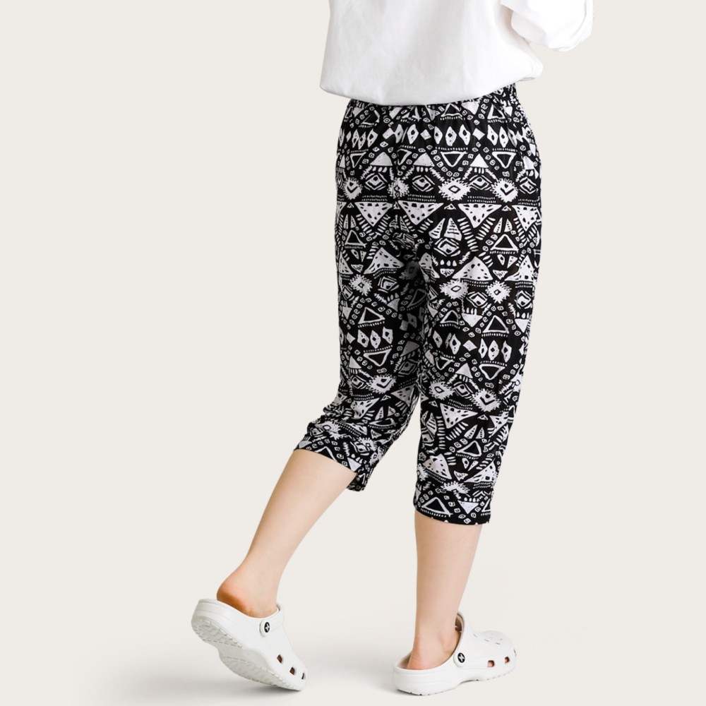 7부 냉장고 몸빼바지 여름잠옷 고무줄 밴딩 바캉스 여행 수면 엄마 휴양지 할머니 촌캉스