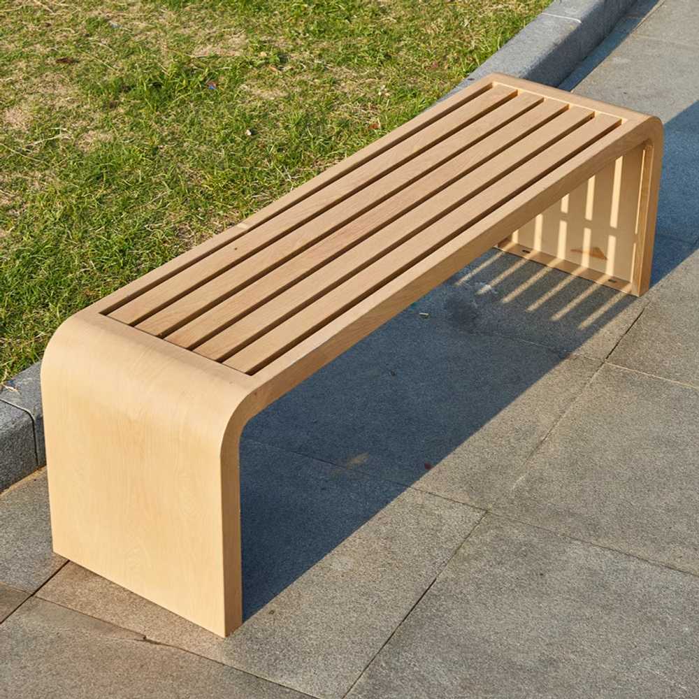 벤치 화단 인테리어 공원 정원 마당 쇼핑몰 공공 체어 100x40x45 - 상세 이미지 4