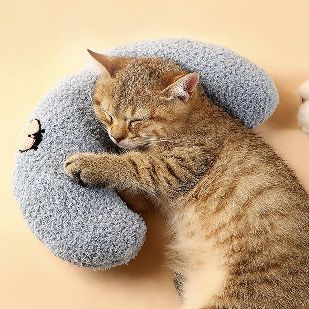 랩캣 고양이 강아지 목베개 쿠션 방석