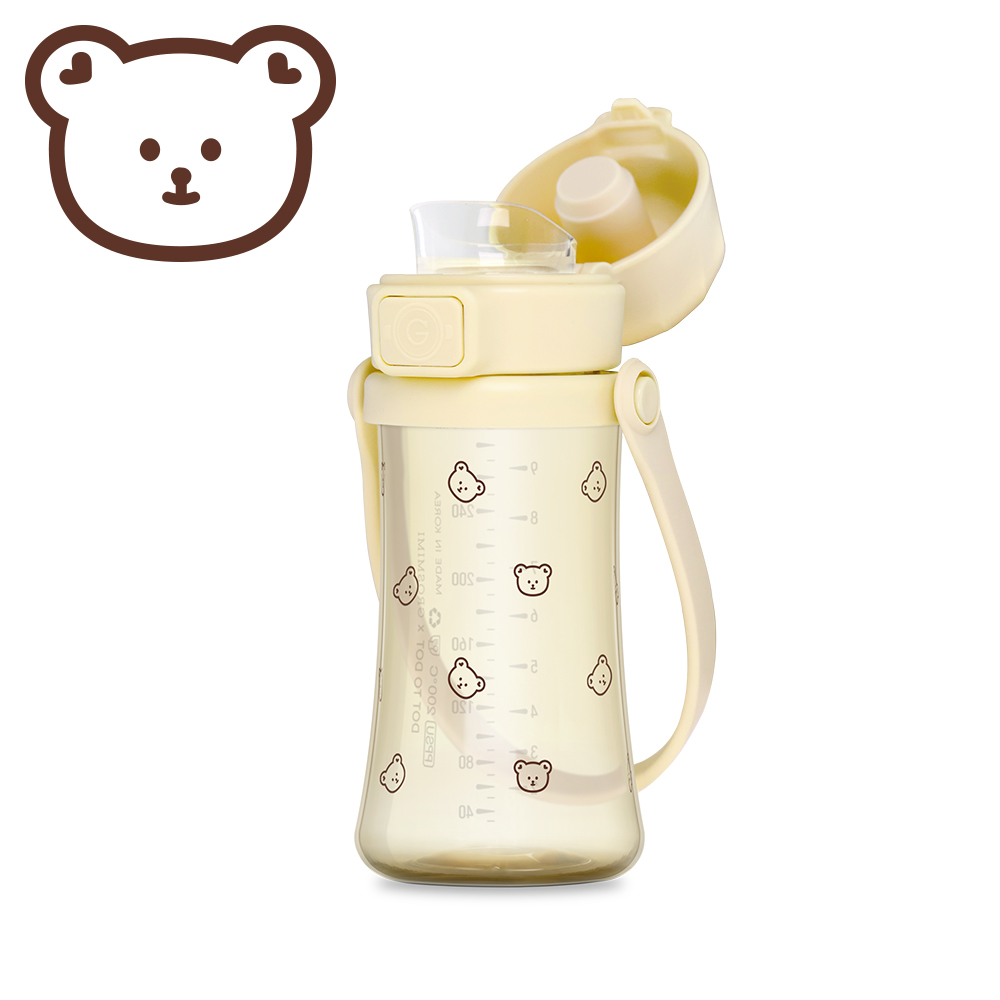 그로미미 아기텀블러 어린이물병 PPSU 원터치