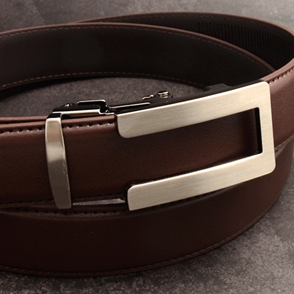 남자 가죽벨트 자동벨트 버클 오픈스퀘어