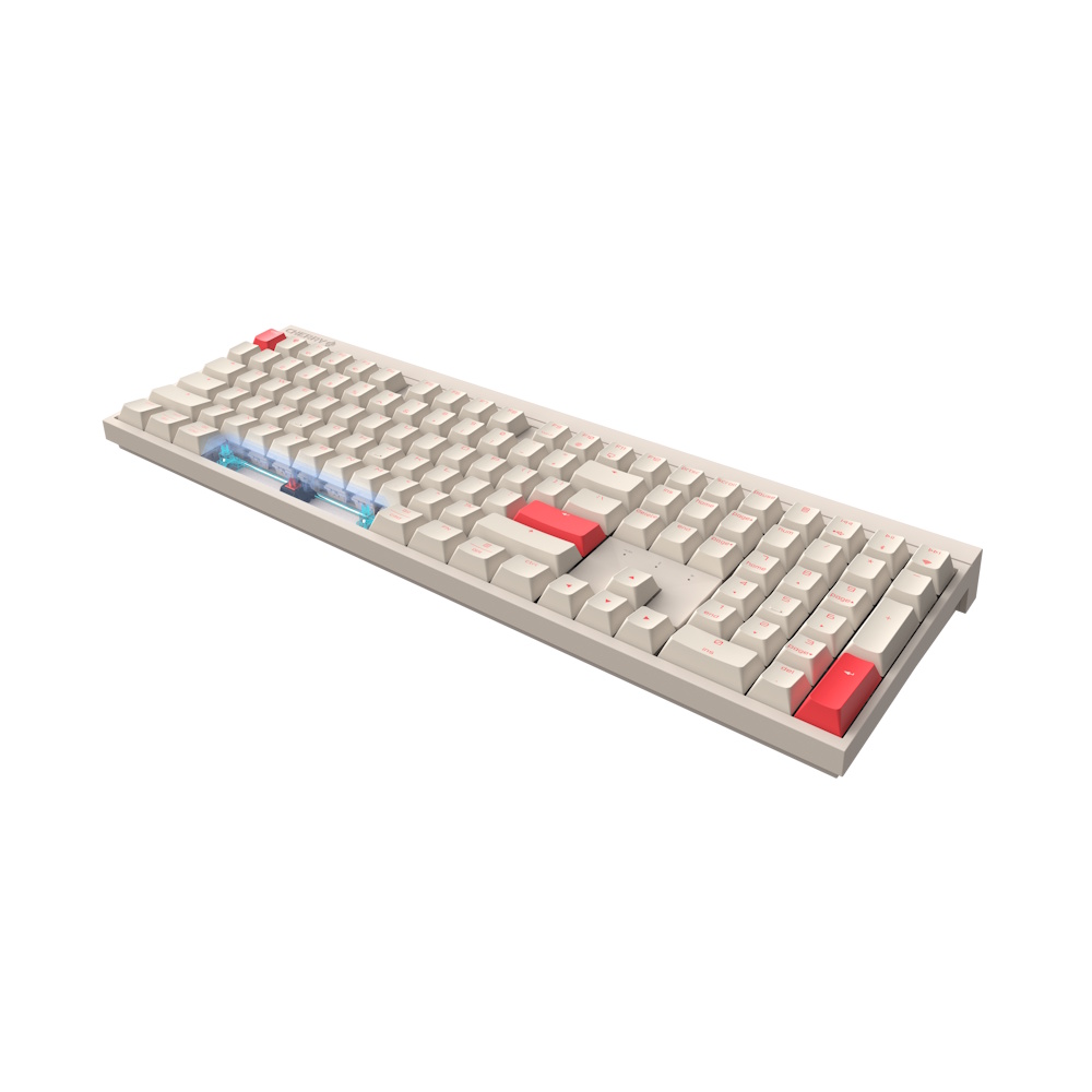체리 MX 2.0S WIRELESS PRO 기계식 키보드 2A축 게이밍 화이트, 저소음 적축 - 상세 이미지 3