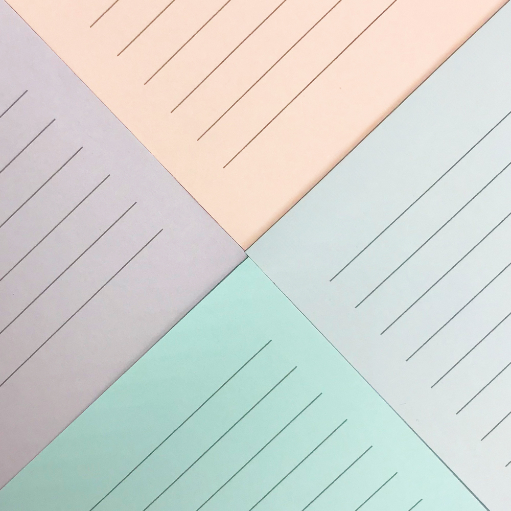 초 대용량 8종 편지지 세트 예쁜 곰신 기념일 고급 심플 이미지 4