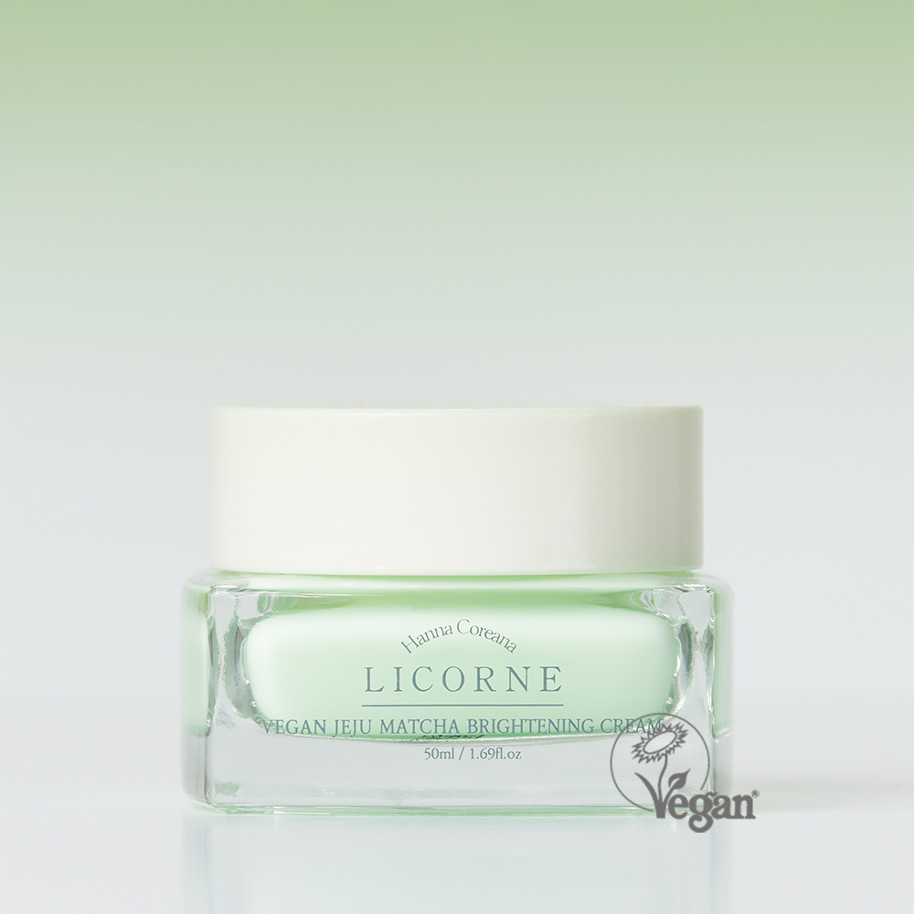 리꼼 비건 말차 미백크림 50ml 자연스러운 미백 촉촉 광채수분 제주말차크림 - 상품 이미지
