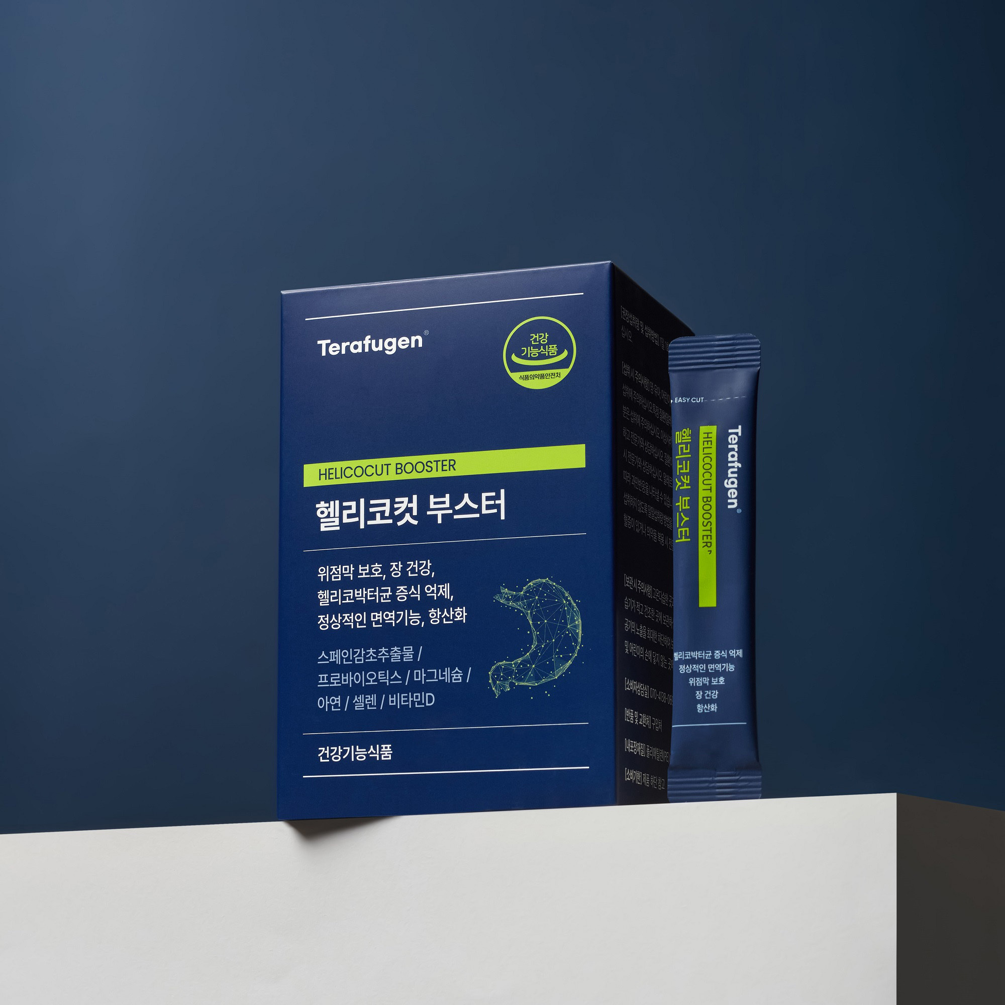 테라퓨젠 헬리코컷 부스터 프로바이오틱스 위건강 스페인감초추출물 2.5g 30포, 6개 - 상세 이미지 3