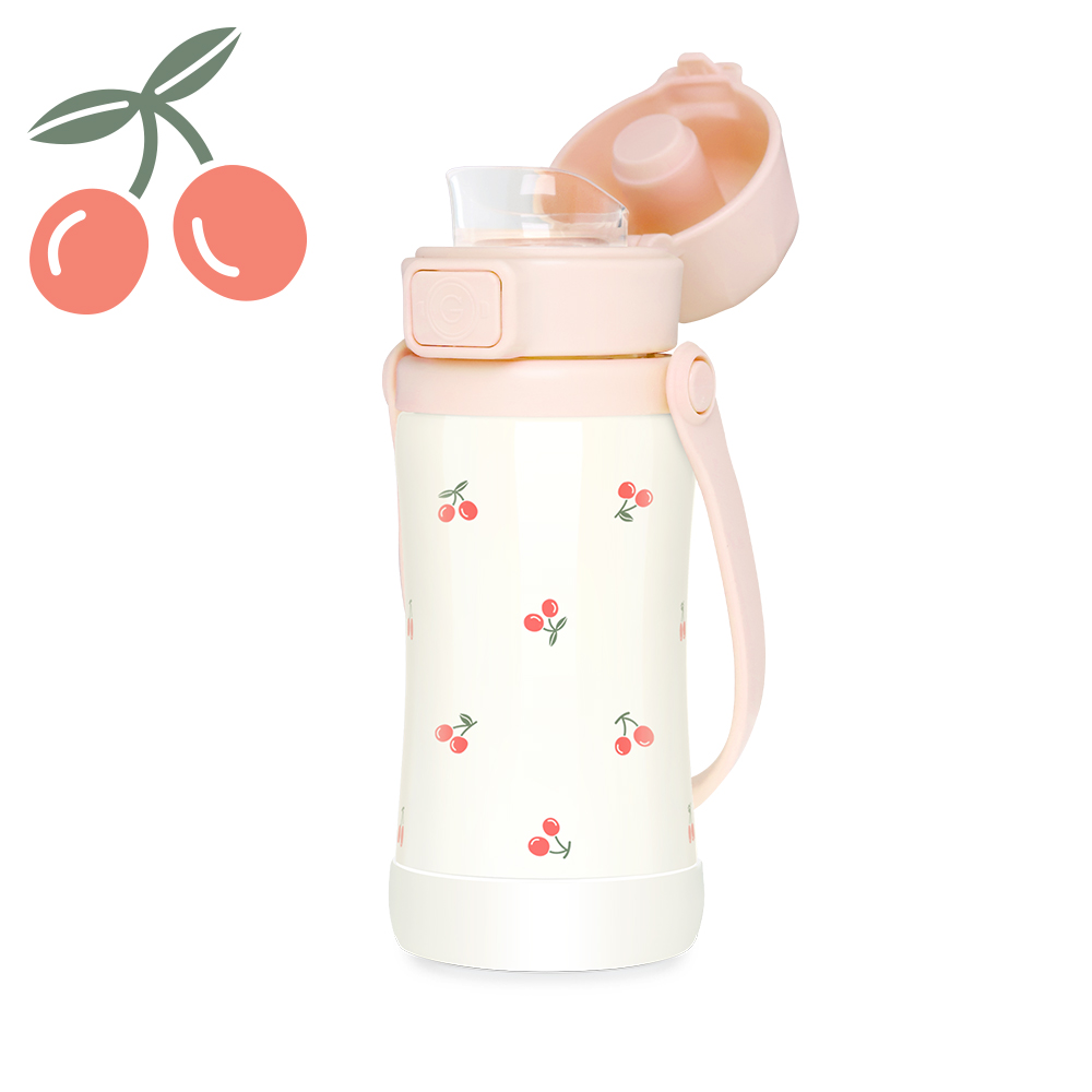 그로미미 유아텀블러 유치원물병 스텐 원터치