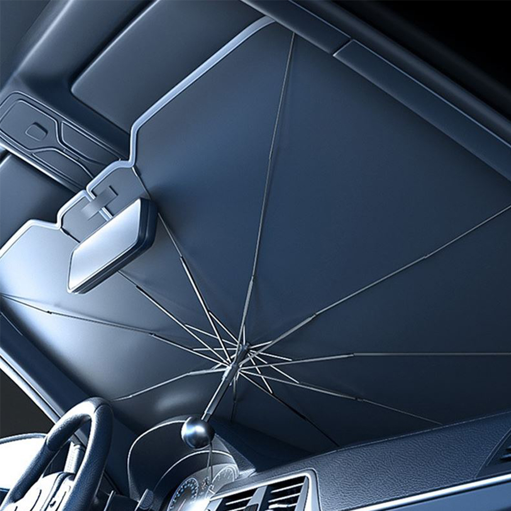 티타늄 앞유리 햇빛가리개 자외선차단 가림막 우산형 썬블록