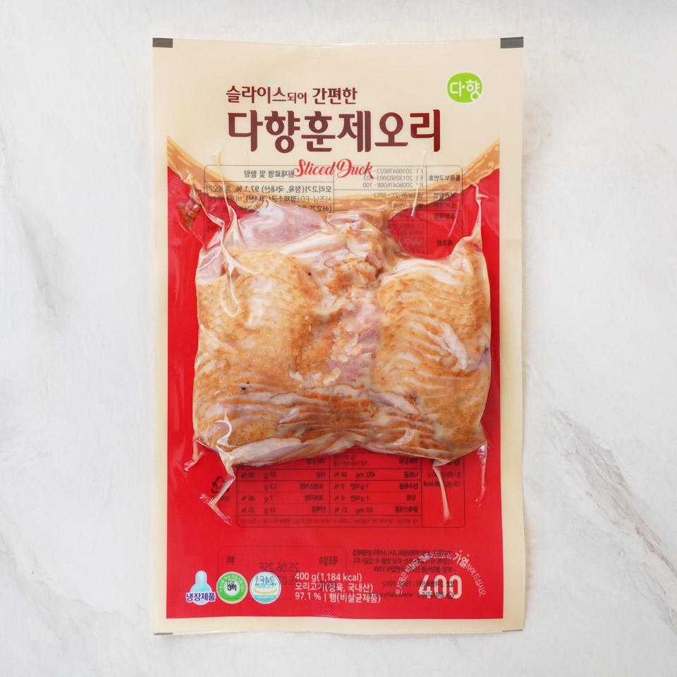 메가마트 다향 1등급 훈제오리 400g - 상품 이미지