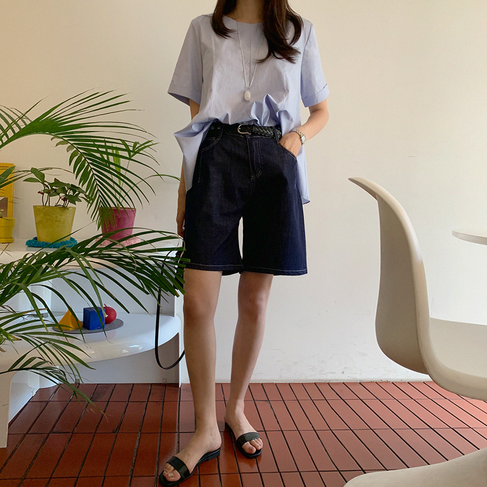 맥크린 데님 쇼츠 - 상세 이미지 3