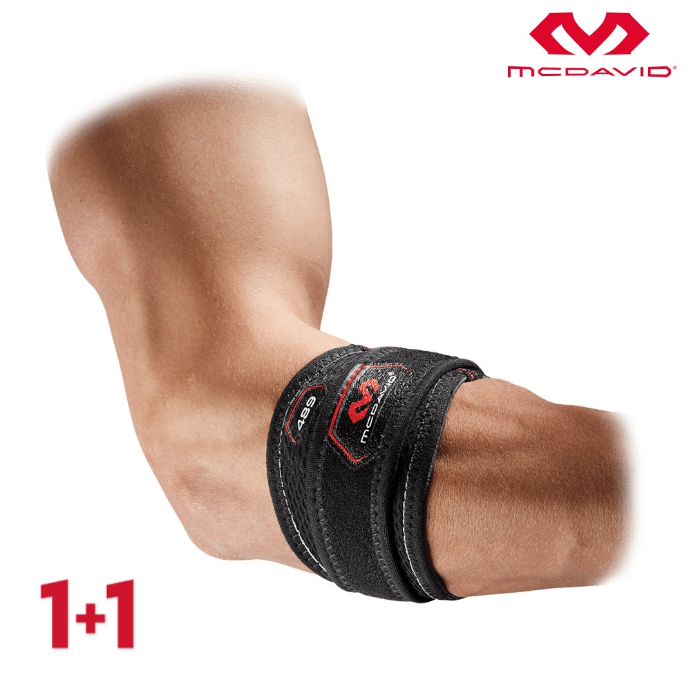 맥데이비드 팔꿈치 보호대 Lv2 489R 엘보우 골프 테니스 헬스 2개입, S (2pack) - 메인 이미지