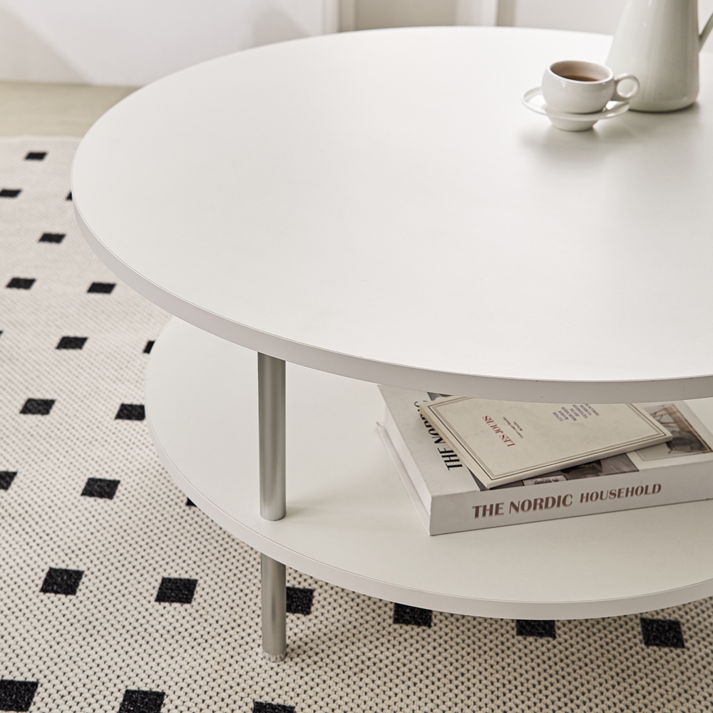 클라르 높은 소파 쇼파 테이블 카페 낮은 좌식 원형 식탁