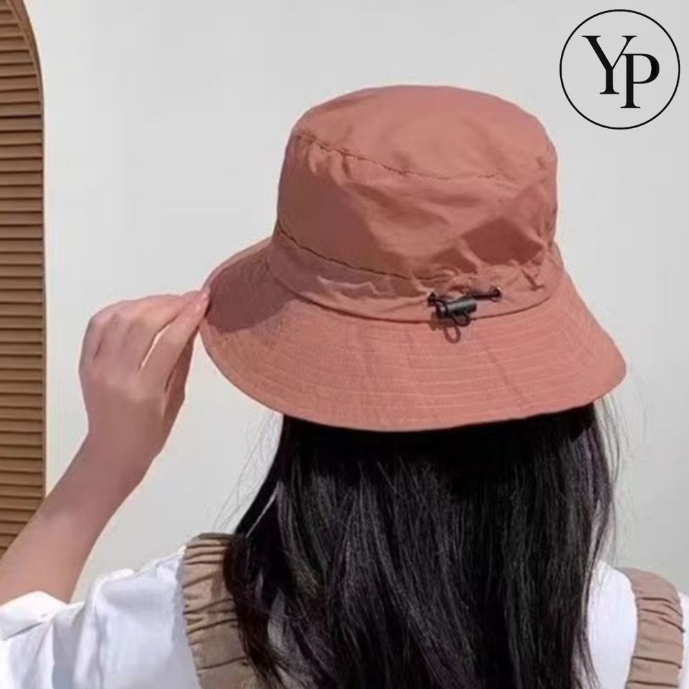 접이식 벙거지모자 햇빛차단 여행용 사파리모자 자외선차단 고리달린 등산캡 - 상품 이미지