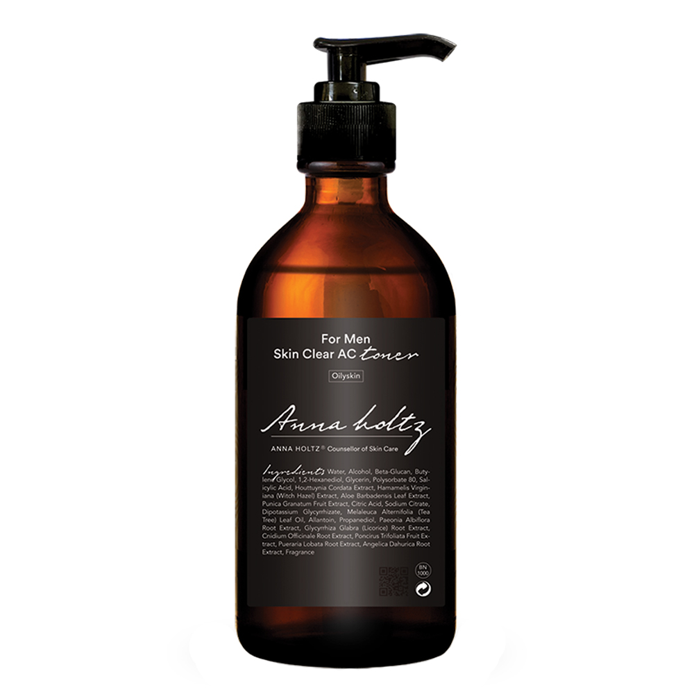 홀츠포맨 남자 남성 스킨 토너 300ml 피지잡는 개기름 화장품 피부결 정돈 트러블 진정 제품 이미지