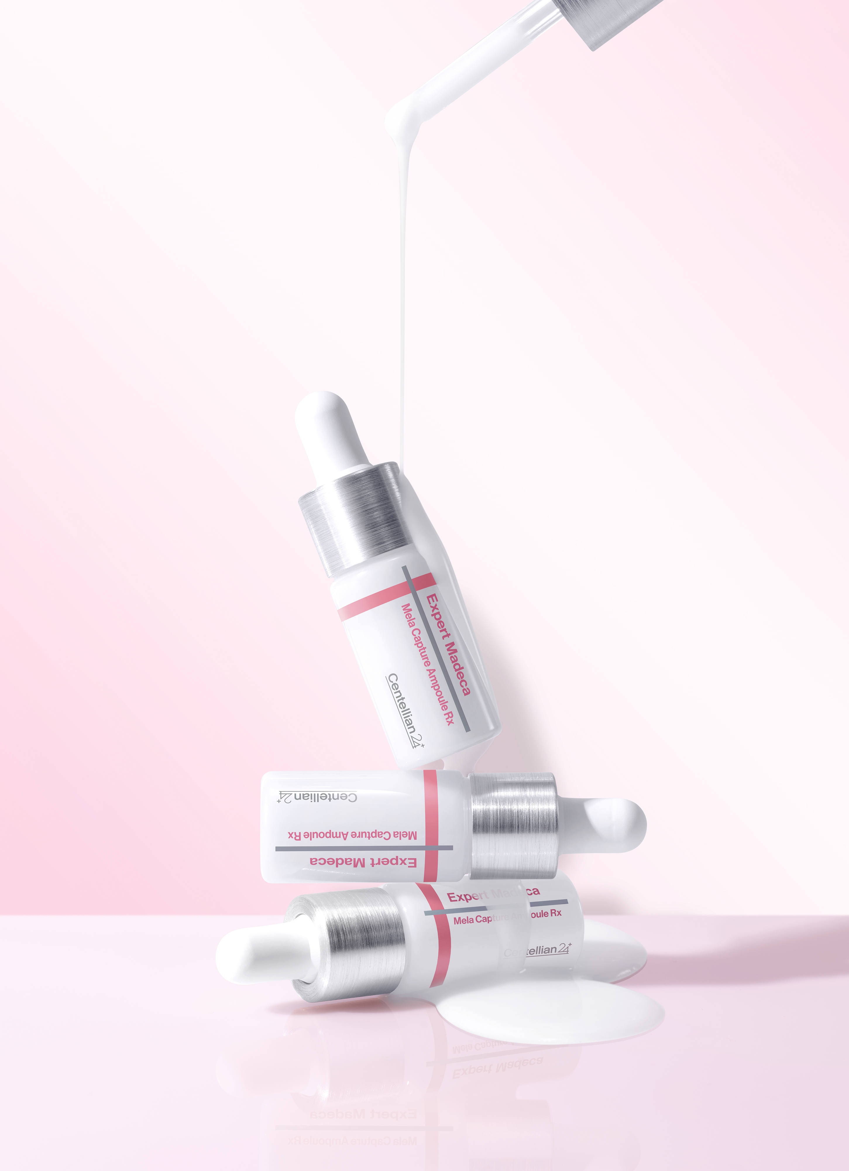 동국제약 센텔리안24 엑스퍼트 마데카 멜라 캡처 앰플 알엑스 (30ml x 2+7ml x 1) 기획세트 / 기미 잡티 멜라닌 주름개선 탄력에 도움, 마데카멜라캡쳐앰플 이미지 2