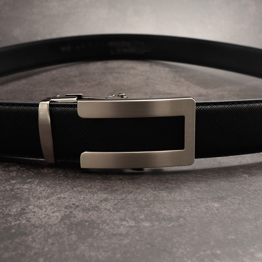 남자 가죽벨트 자동벨트 버클 오픈스퀘어