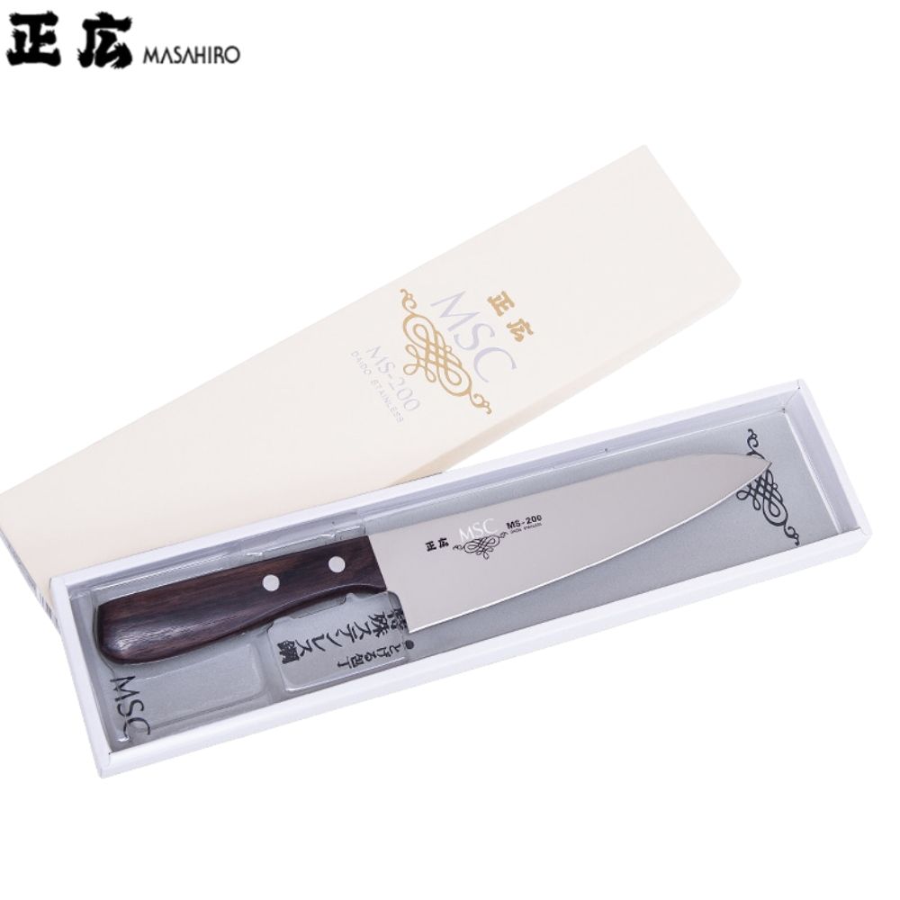 주방칼 가정용 식칼 MS-200 산도쿠식도 야채칼 채소용 정육용 165mm - 상세 이미지 3