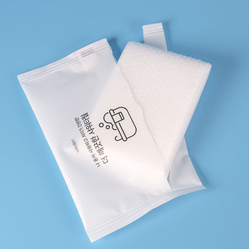 일회용 샤워타올 10개입 위생 개별포장 저자극 거품타올