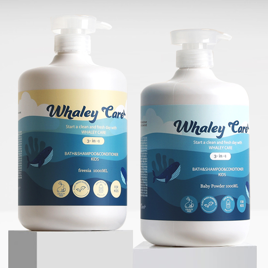 웨일리케어 어린이 샴푸 온가족 워시 어린이 올인원 약산성 대용량 바디워시 1000ml 베이비파우더향 프리지아향 향 선택