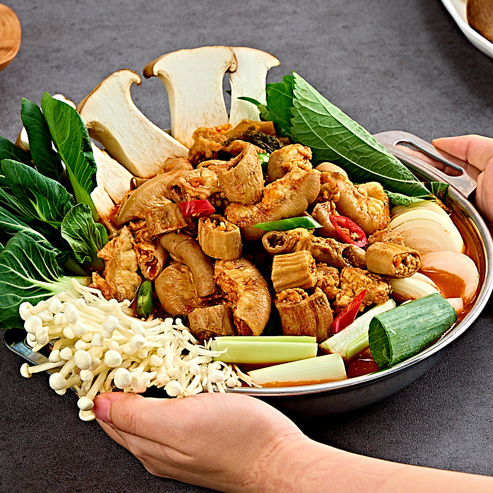 정아네 소 곱창 전골 1kg 2팩 곱창 건더기 가득 캠핑 즉석식품 상온보관 - 상세 이미지 5