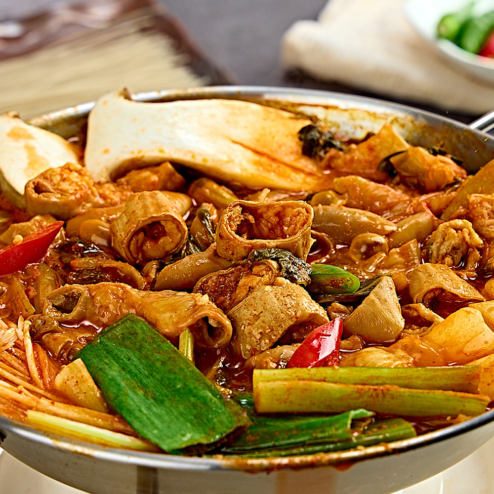 정아네 소 곱창 전골 1kg 2팩 곱창 건더기 가득 캠핑 즉석식품 상온보관 - 상세 이미지 4