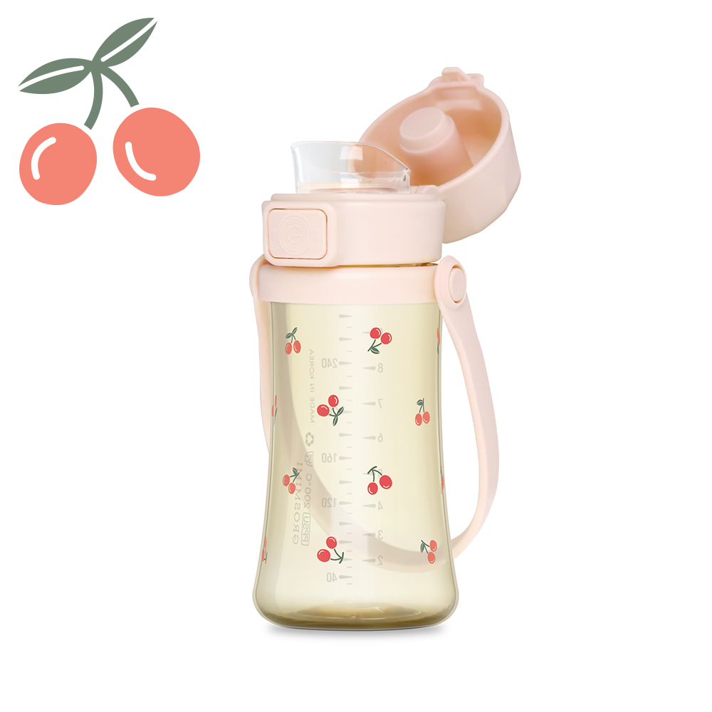 그로미미 아기텀블러 어린이물병 PPSU 원터치