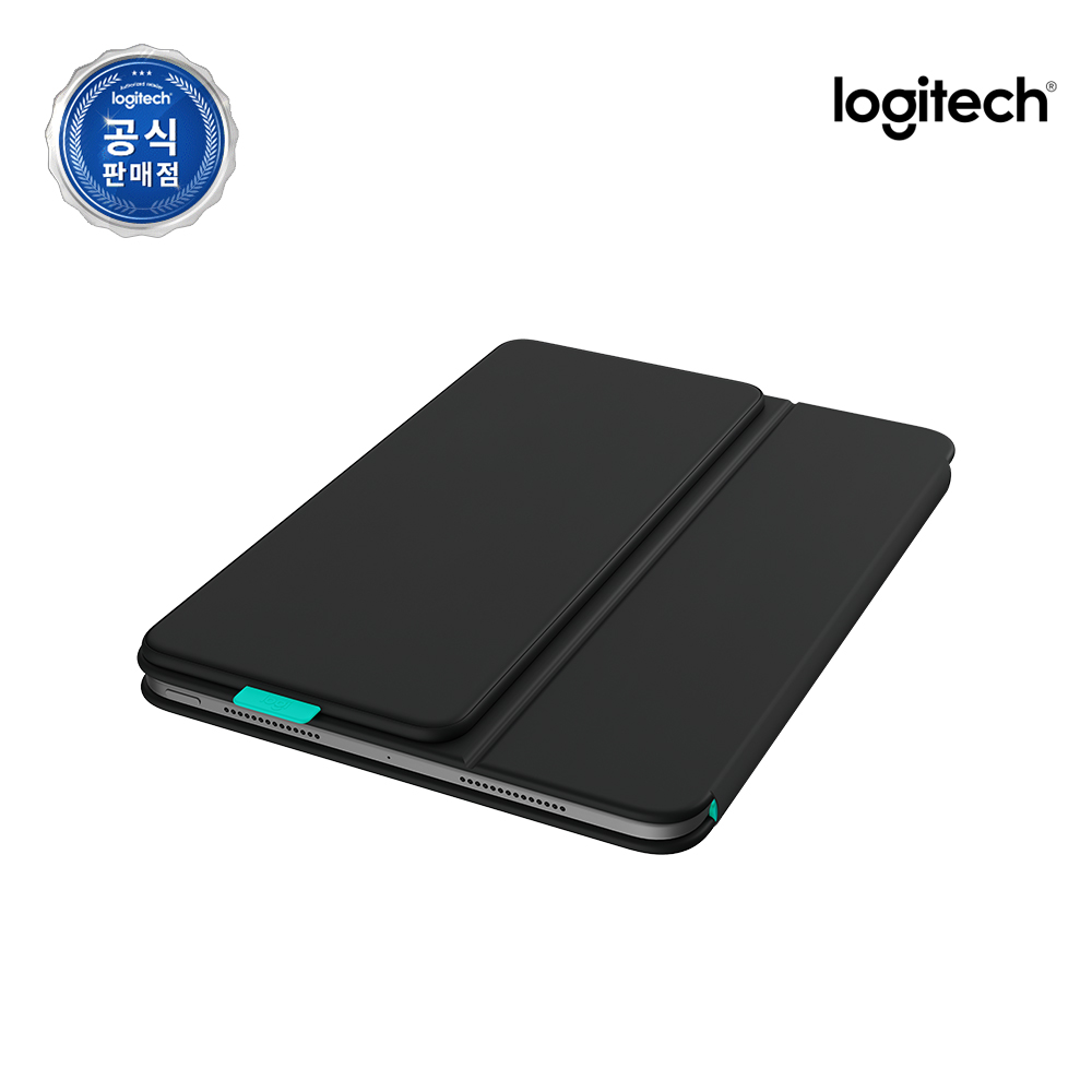 로지텍코리아 공식 Flip Folio 11 아이패드 거치대 블루투스 휴대용 케이스 키보드 프로 에어 M2 M3 M4 이미지 7