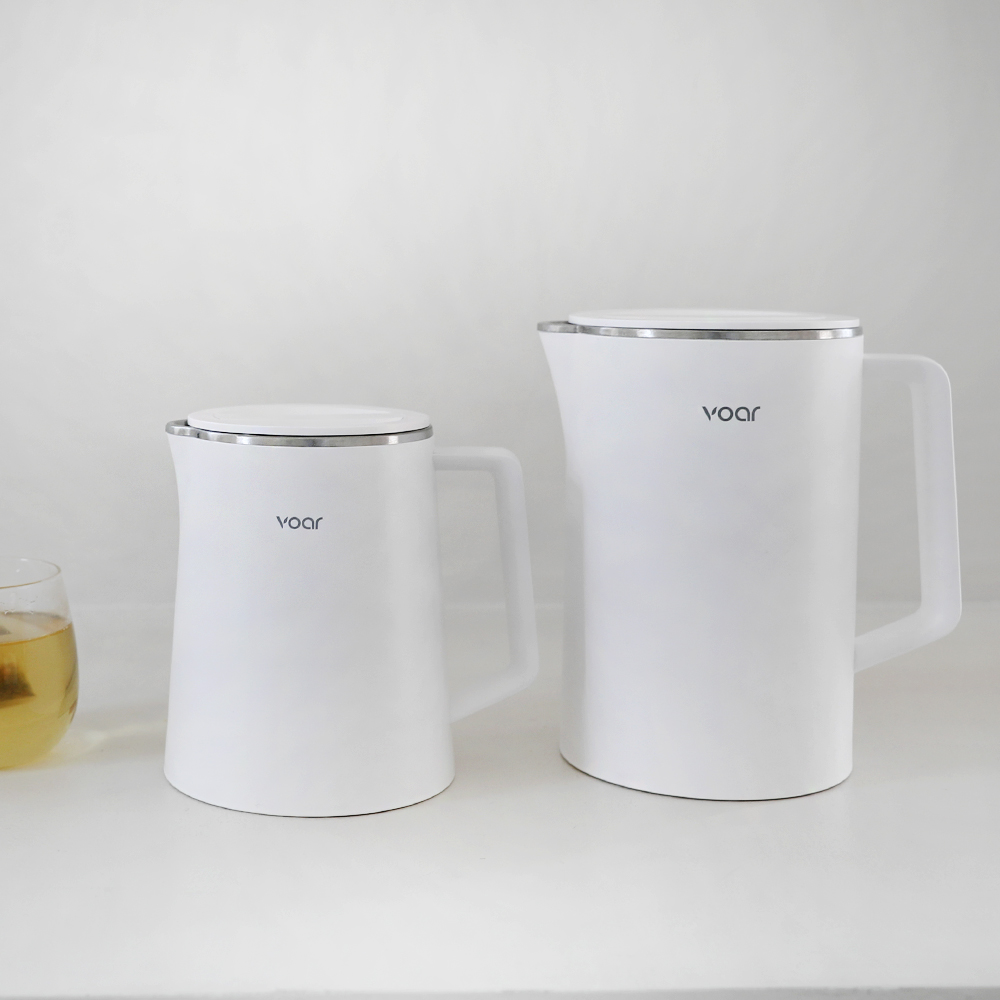 보아르 모노 보온 전기포트 0.8L 올스텐316 온도조절 미니 커피포트 소형 주전자