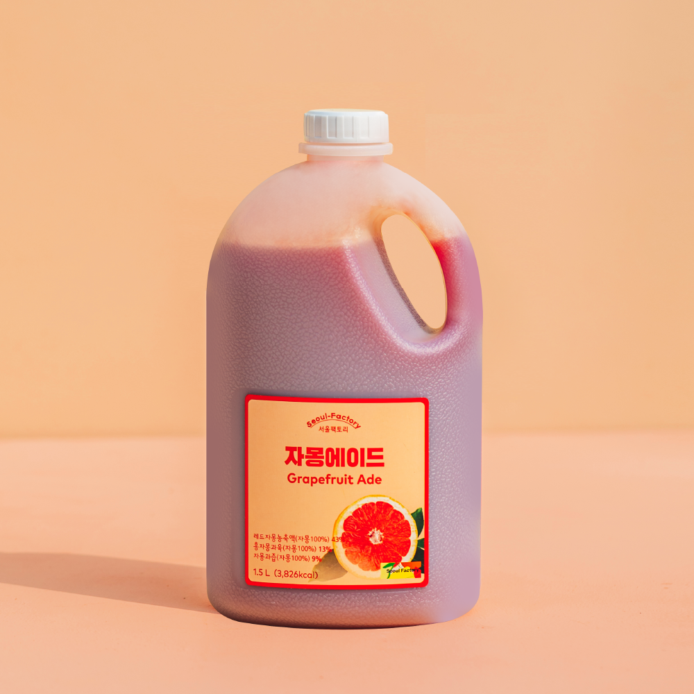 서울팩토리 자몽 에이드 1.8kg 농축액 - 상세 이미지 4