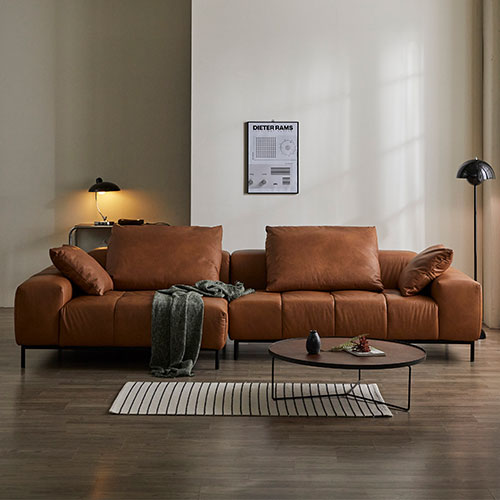 픽셀 풀그레인 에닐린 아닐린 브라운 블랙 화이트 올가죽 전체 천연 가죽 디자인 소파