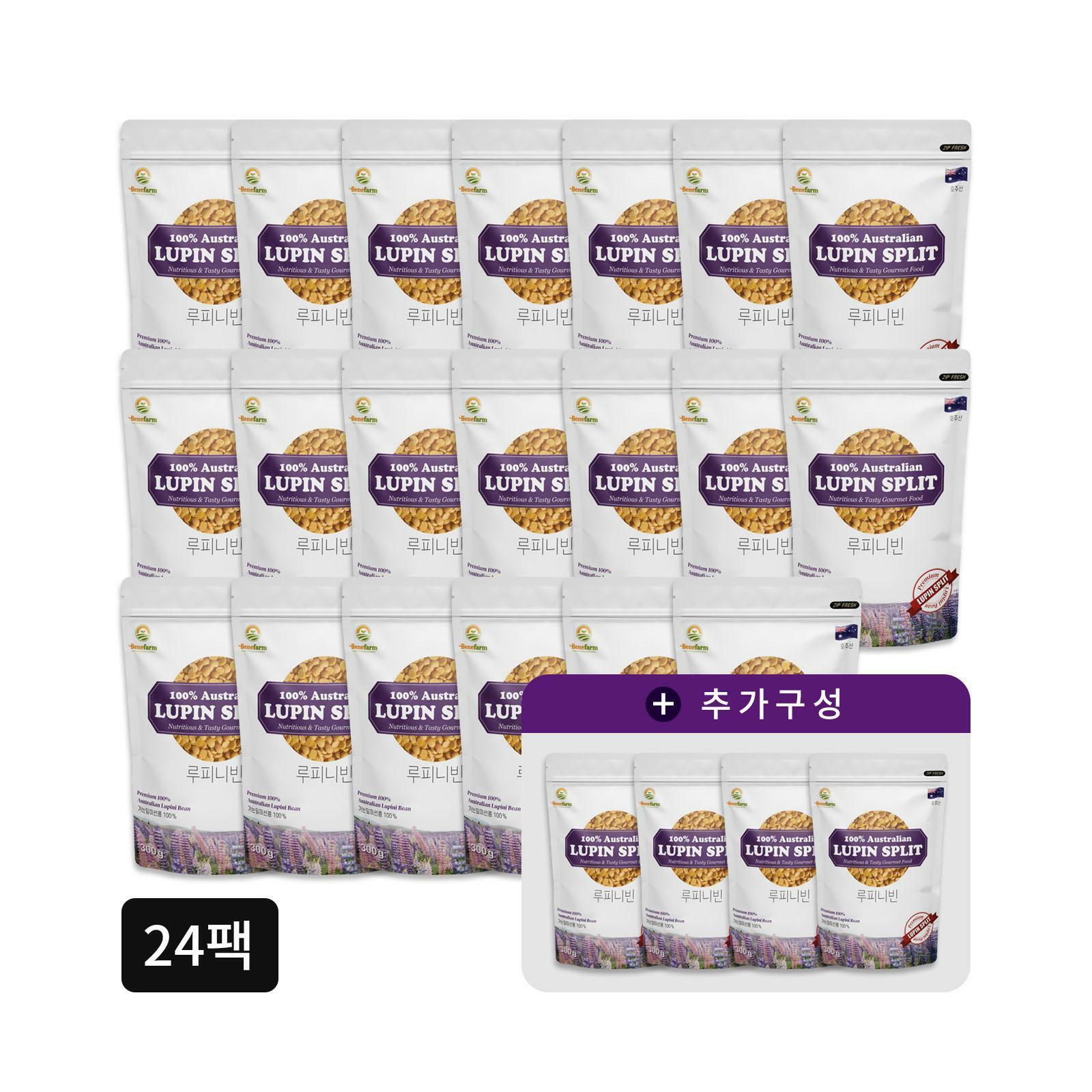 [방송에서만] 베네팜 루피니빈 300g x 24팩 (총 7.2kg) (P) - 상품 이미지