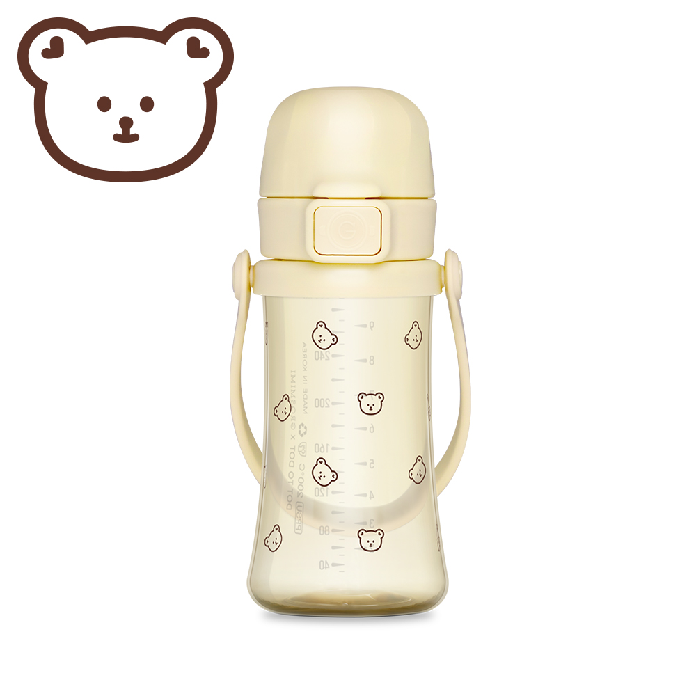 그로미미 아기텀블러 어린이물병 PPSU 원터치