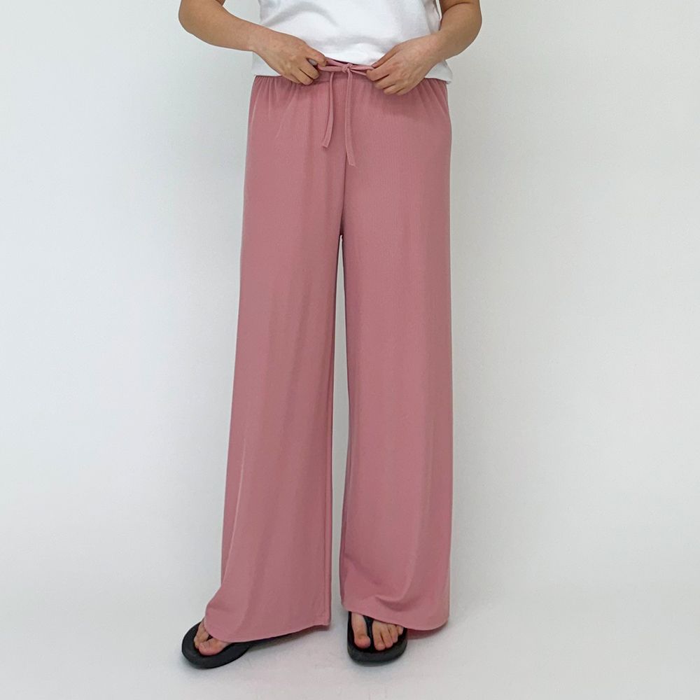 [~77] 여자 봄 여름 밴딩 찰랑바지 여성고무줄바지 - 상세 이미지 5