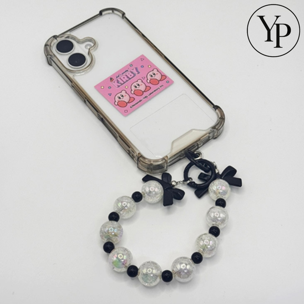 핸드폰 진주 스트랩 고리 도난방지 폰꾸 비즈 고리줄