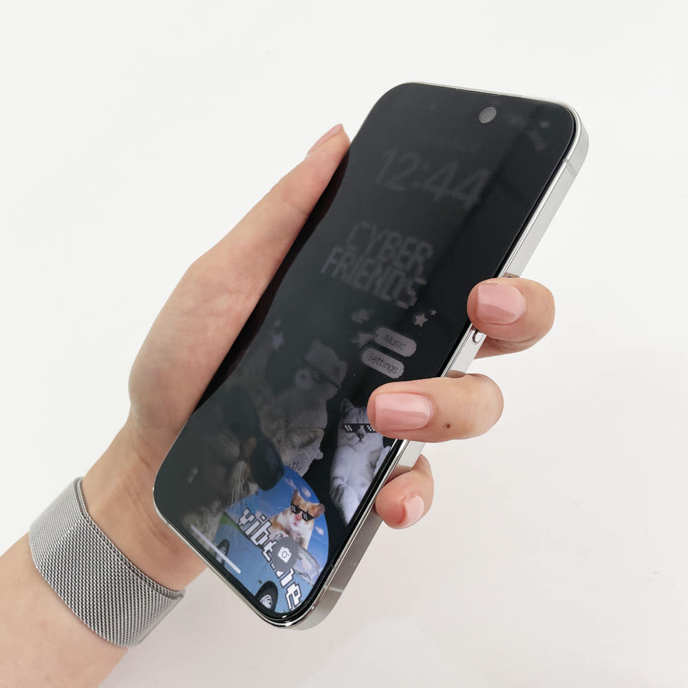 168CM 사생활 프라이버시 액정 보호 강화유리 필름 아이폰7-8-SE2-SE3 공용, 1매입