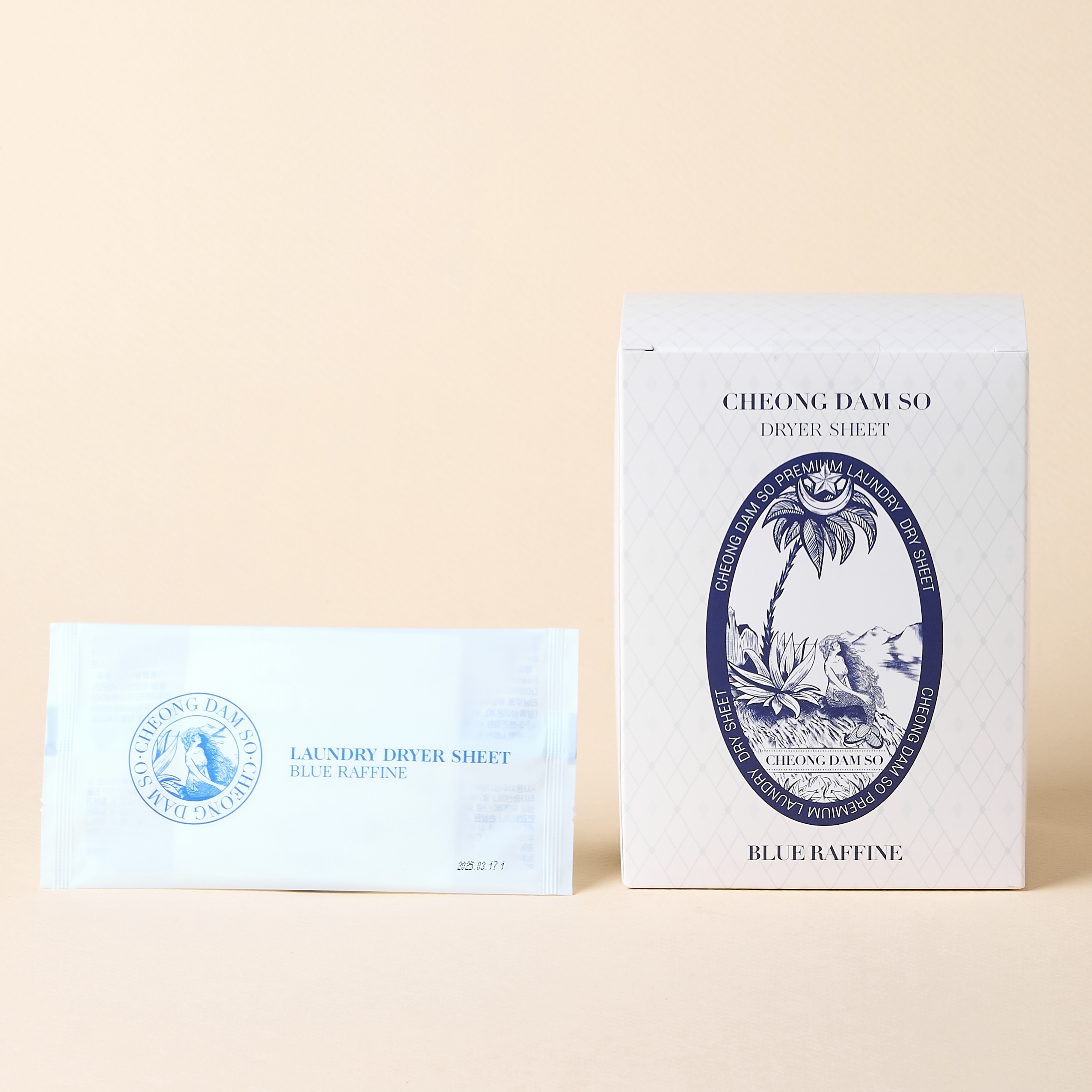 청담소 런드리 드라이시트 40개입 건조기시트 스타일러 겸용