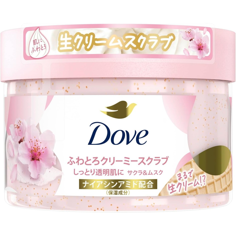DOVE 각질제거 크리미 사쿠라 바디 스크럽 298g - 상세 이미지 2